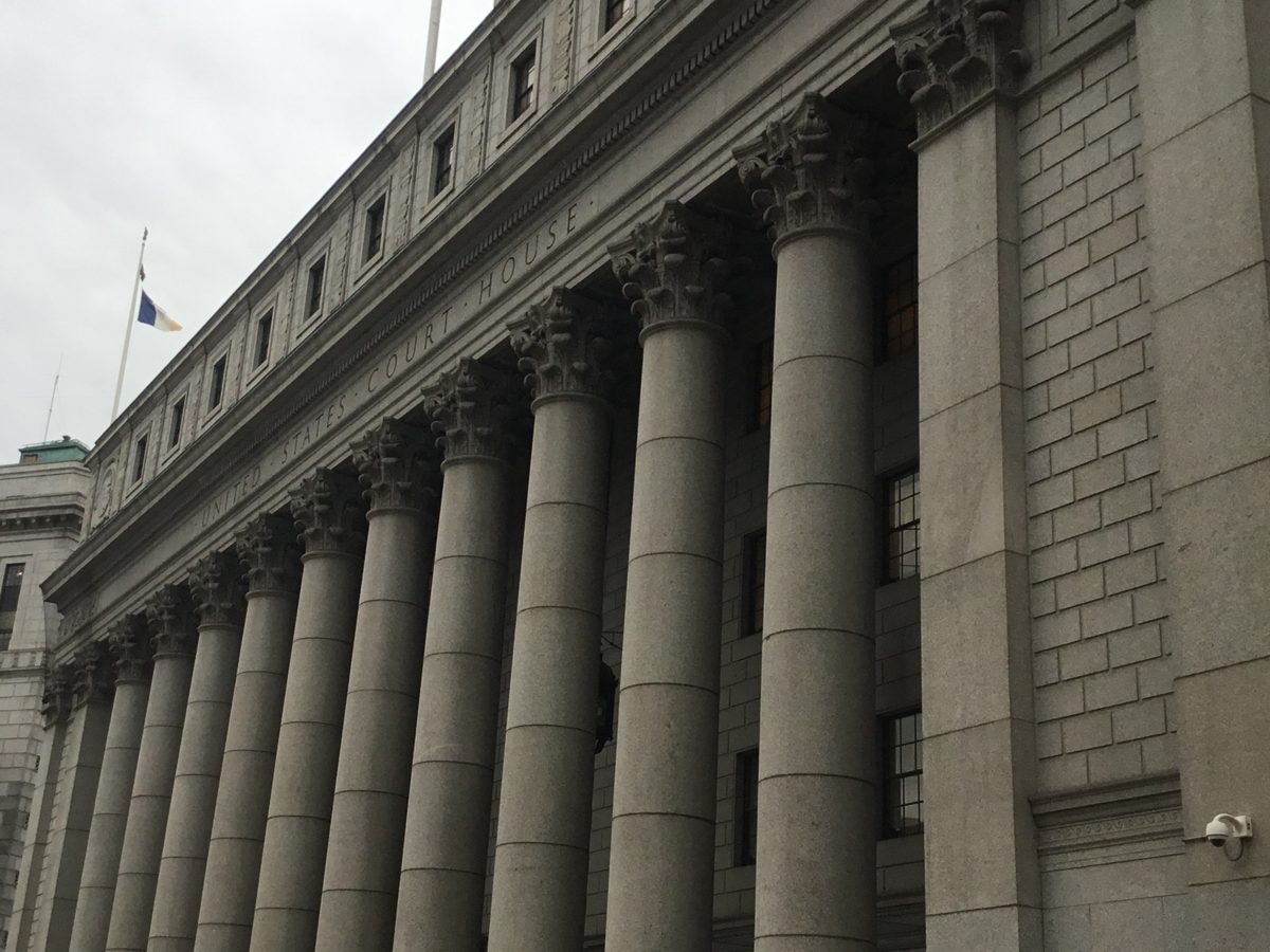 Thurgood Marshall courthouse showing federal courts during government shutdown context