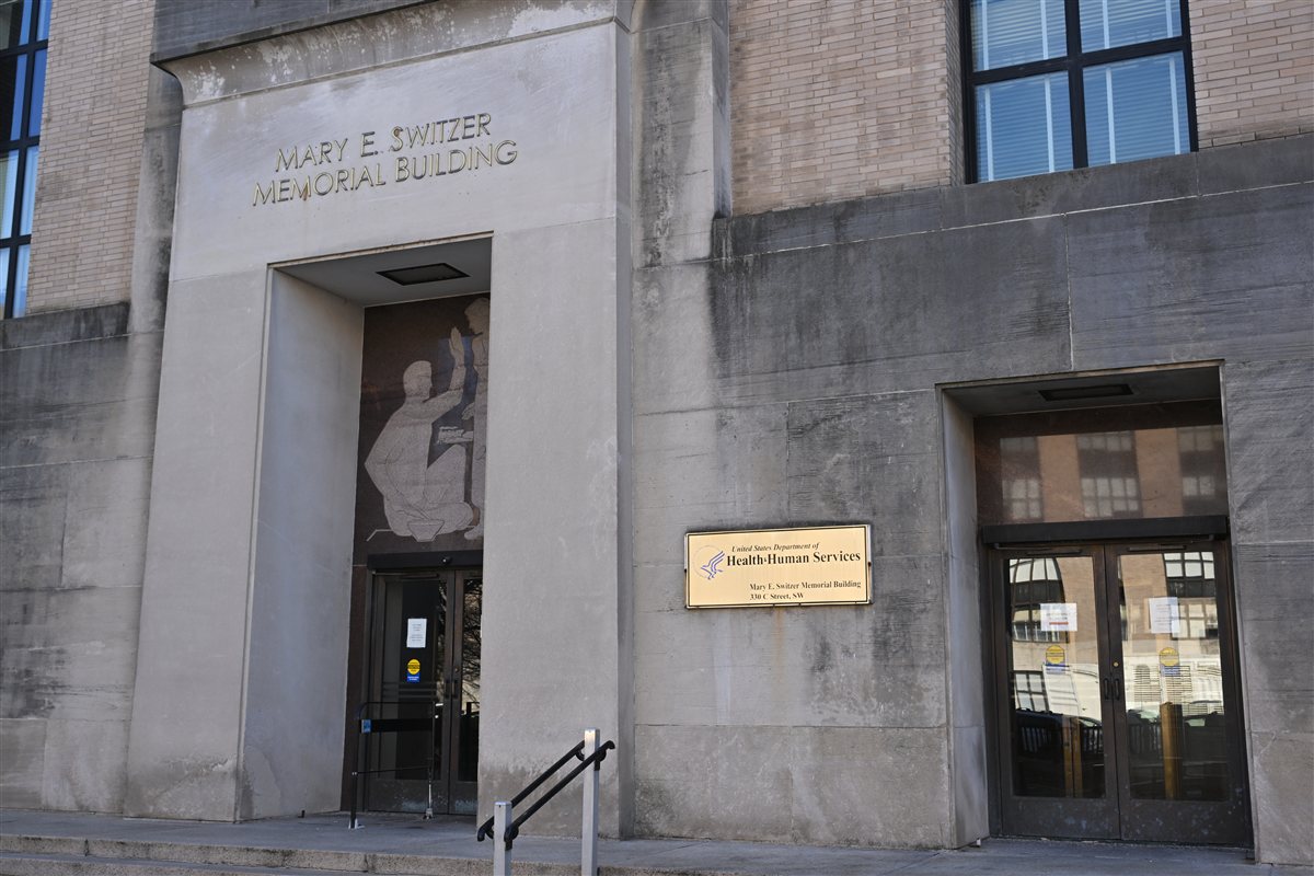 Mary Switzer building in Washington representing Medicaid administration during a government shutdown