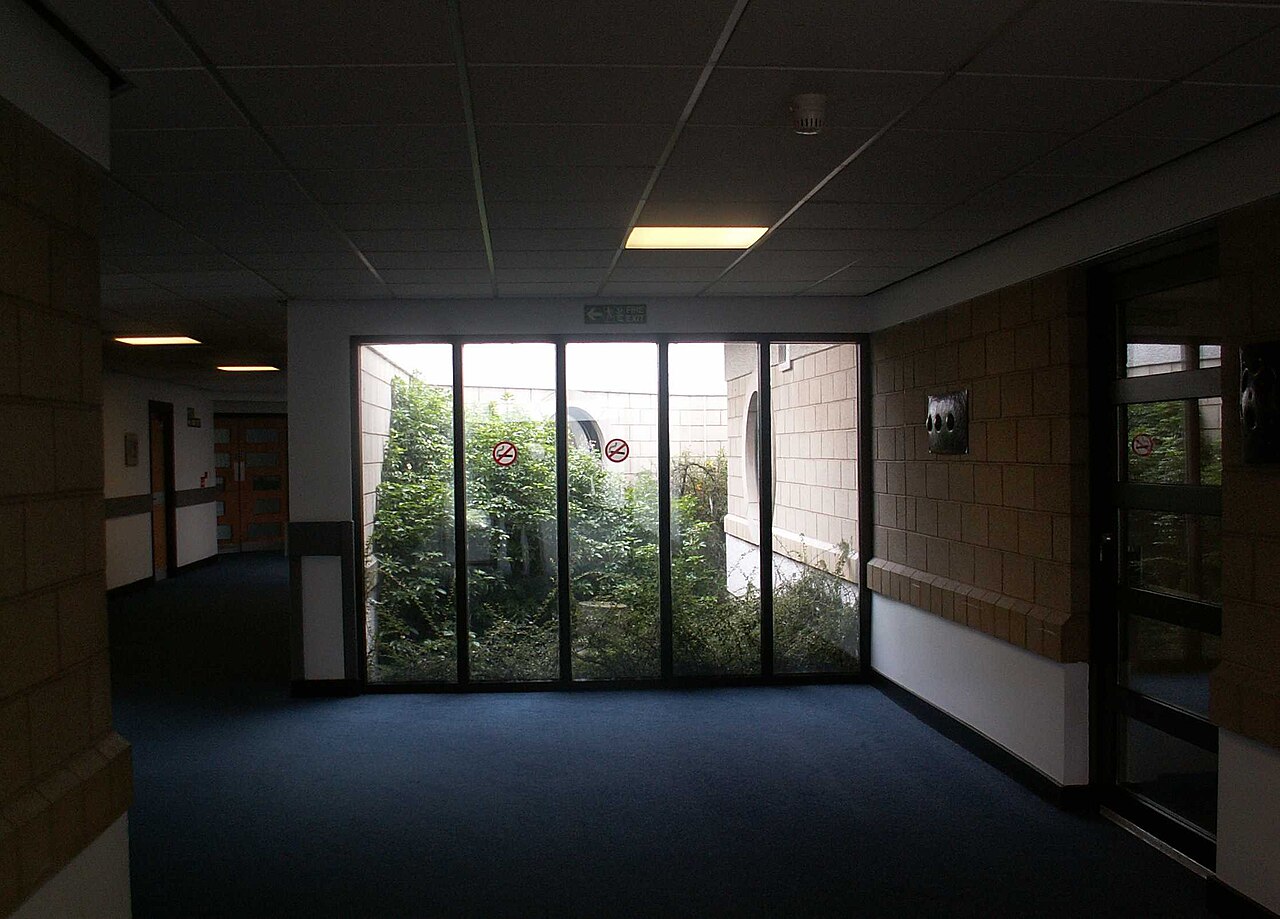 Hospital corridor representing Medicare claims and administrative flow during government shutdown periods