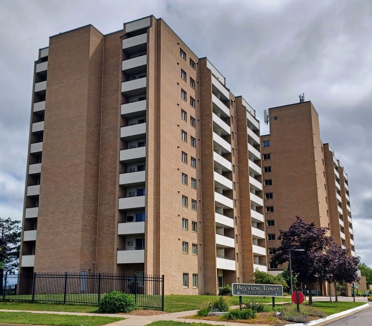 Public housing apartment tower relevant to section 8 government shutdown planning
