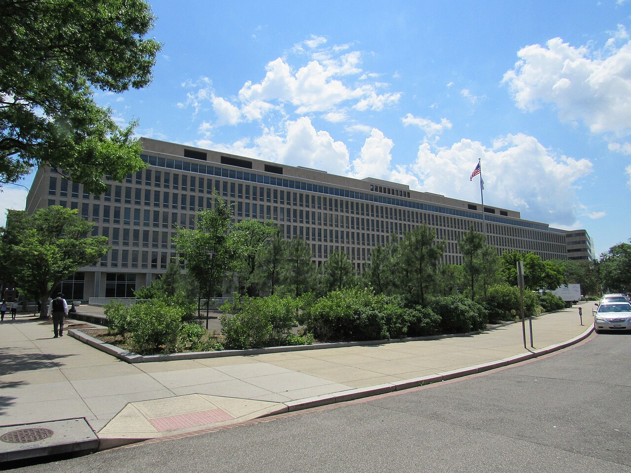 Department of Education building during student loans government shutdown planning